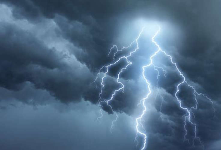 Chance of rain with thunder and lightning in Kerala