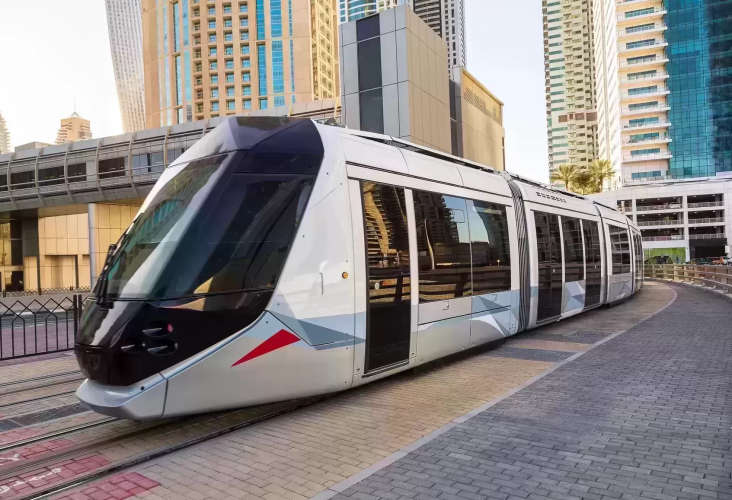 Dubai Launches Trackless Tram System for Eco-Friendly Commute