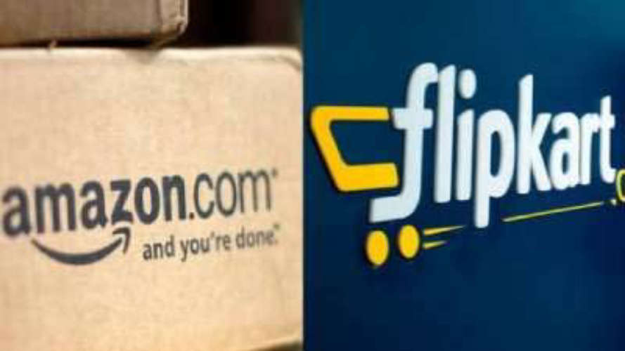 ED raids on Amazon Flipkart companies delhi mumai