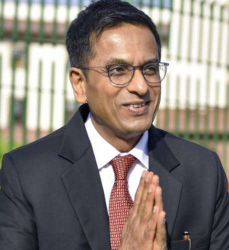 Chief Justice DY Chandrachud steps down