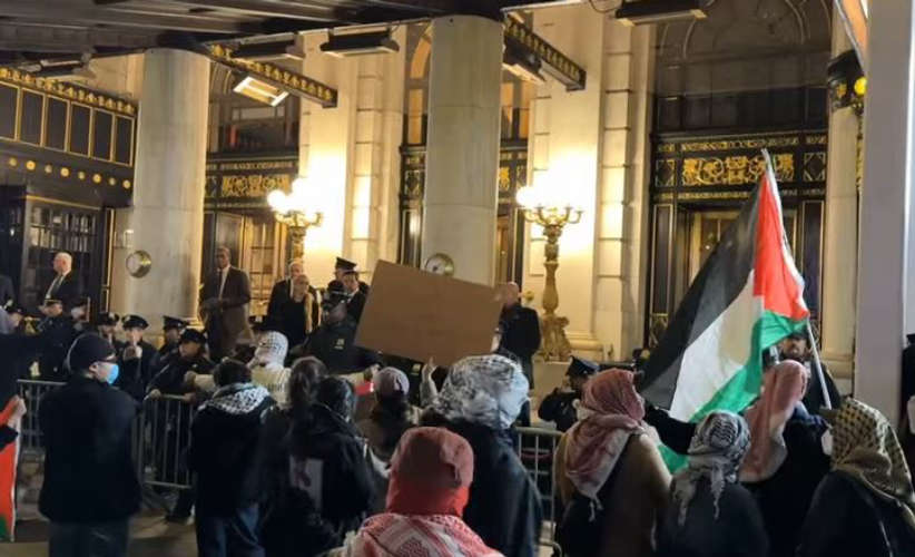 Protests in New York Against Israeli President Isaac Herzogs Visit