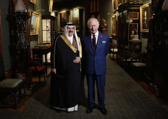 Hamad Raja Receives Knight Grand Cross from King Charles