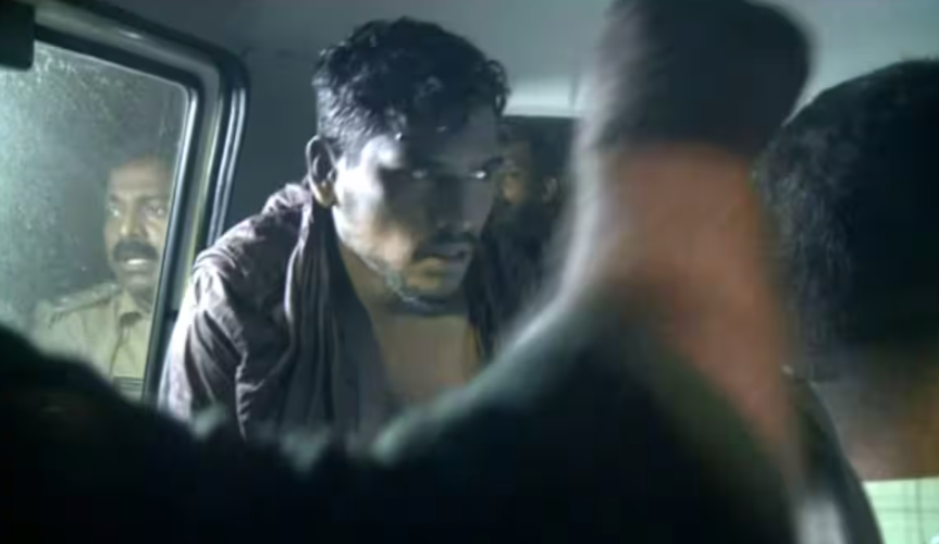 Police caught the suspect who escaped despite a 4-hour search