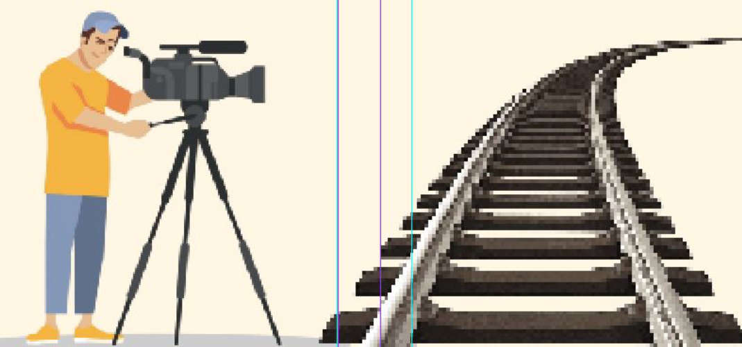  If the reels are shot on a train or railway it will work