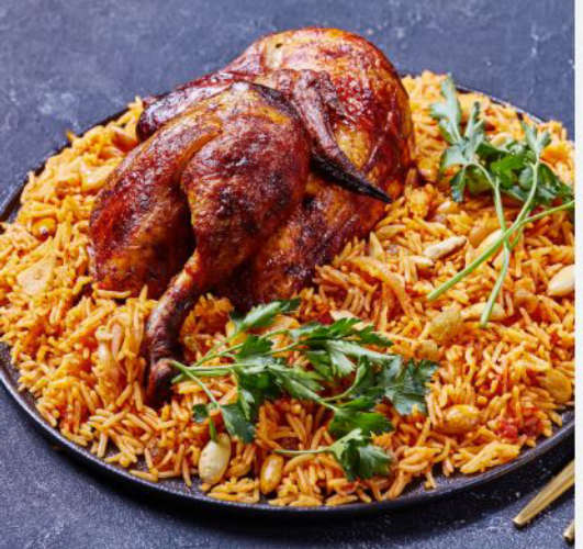 Cool kabsa with Arabian flavor