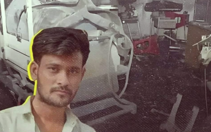 Yakoob Mansuri lost his twin girls while saving other infants who died in Jhansi hospital fire