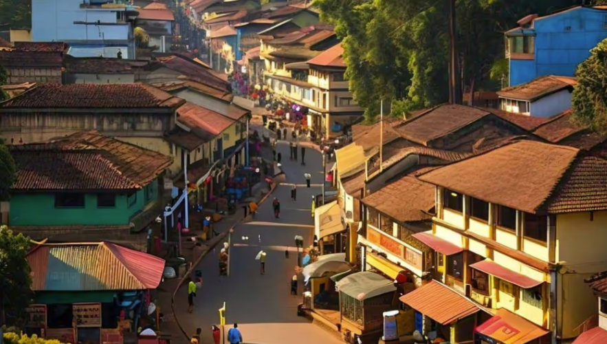 Madikeri is the least air polluted city in India