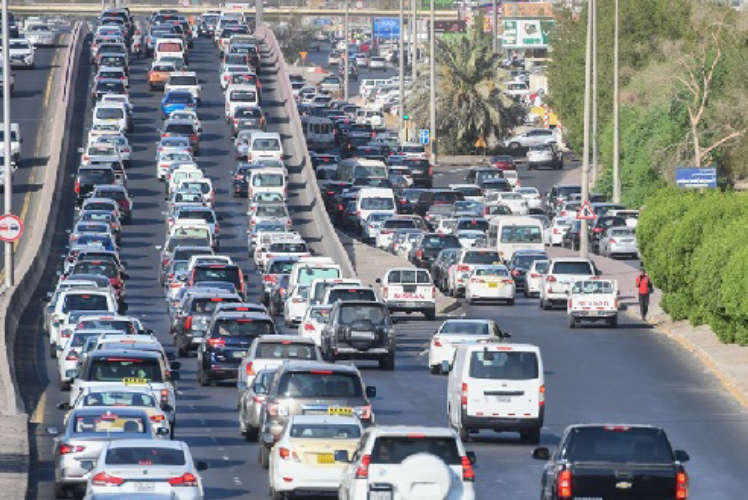 Kuwait Reports 39170 Traffic Violations in One Week