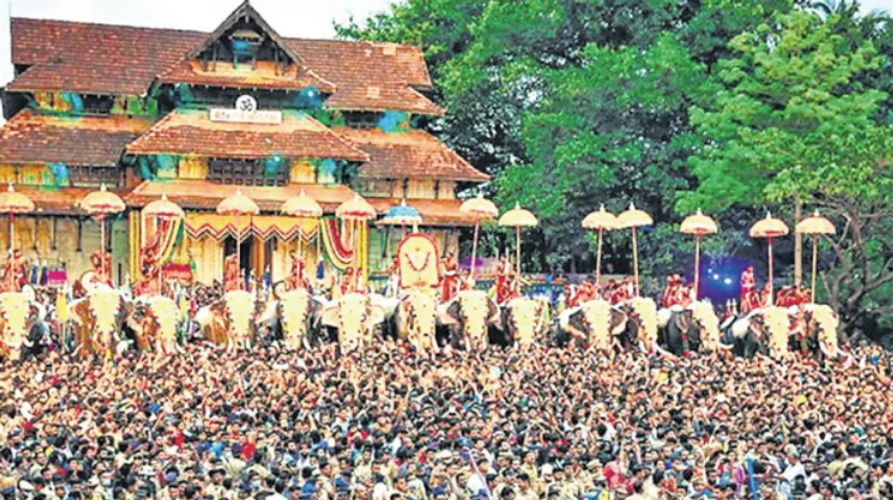 Thrissur Pooram Kalakal Report of Cochin Devaswom Board criticizes Thiruvambadi Devaswom and Police