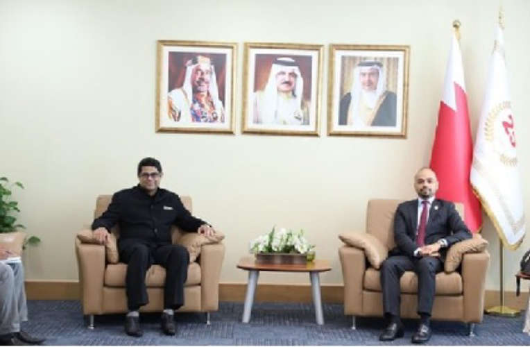 Bahrain Minister Holds Talks with Indian Ambassador