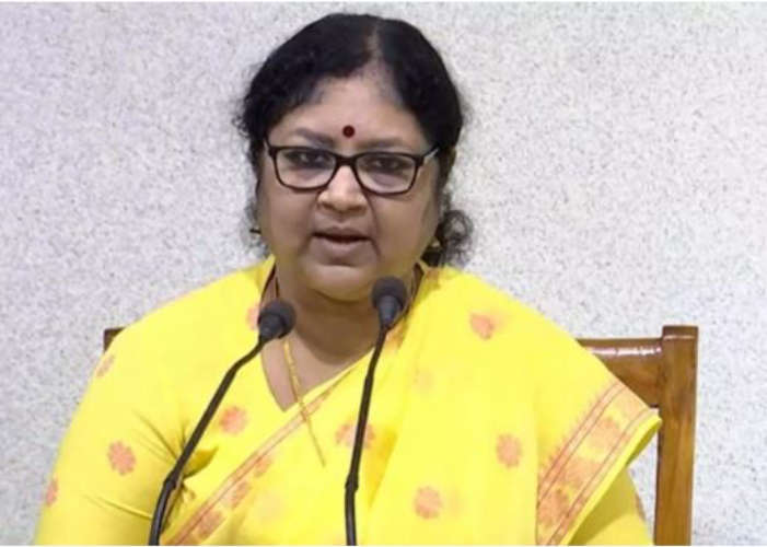 r bindhu directed to review the increase in four-year degree examination fees