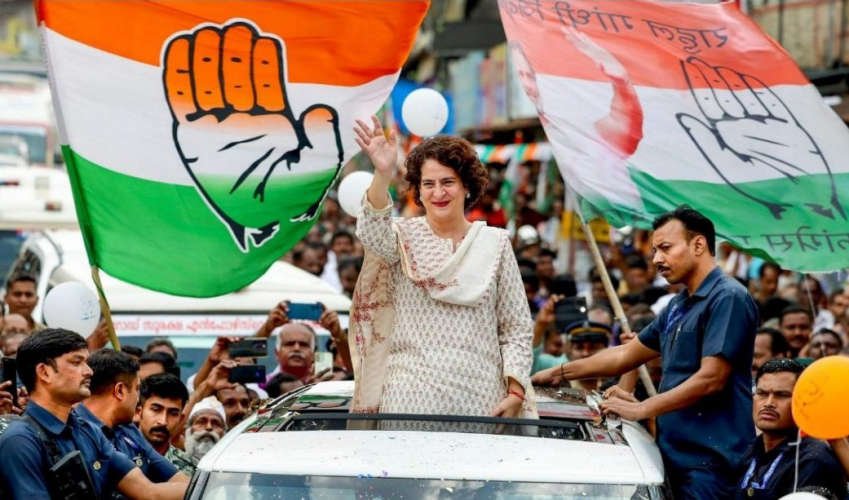 Priyanka with record majority will be in Parliament from monday