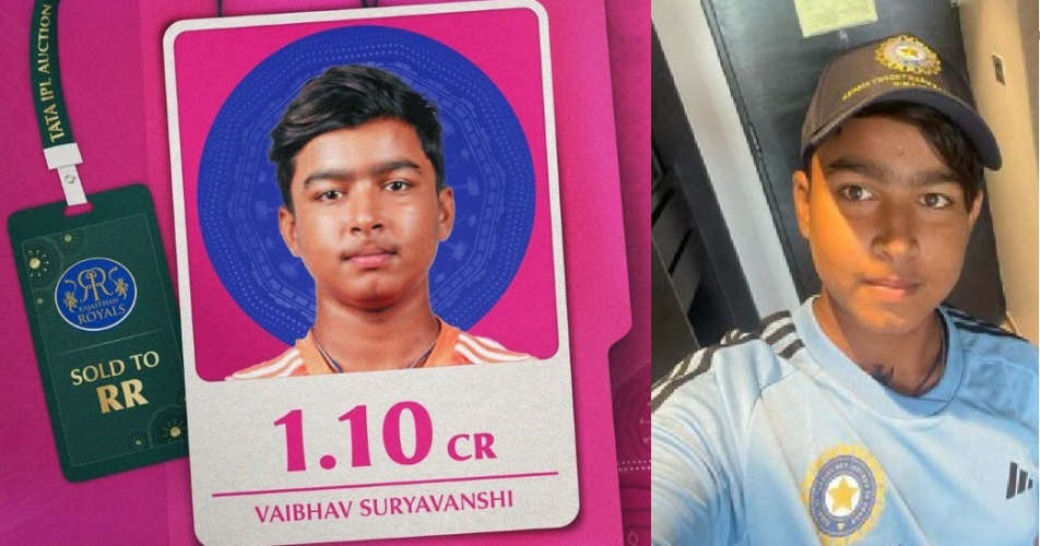 Jeddahs IPL auction Vaibhav Suryavanshi becomes youngest player ever to be sold