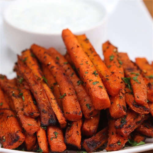 Cant eat enough carrot fries
