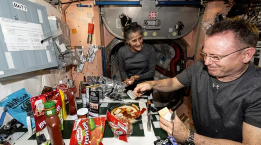 Presence of toxic gases in the International Space Station Sunita Williams and Butch Wilmer escaped unhurt