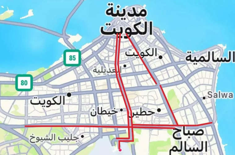 GCC Summit Traffic Restrictions in Kuwait Tomorrow