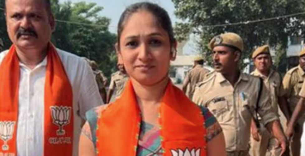 Suicide of BJP woman leader The police said that he had told his co-leader that he was under great pressure