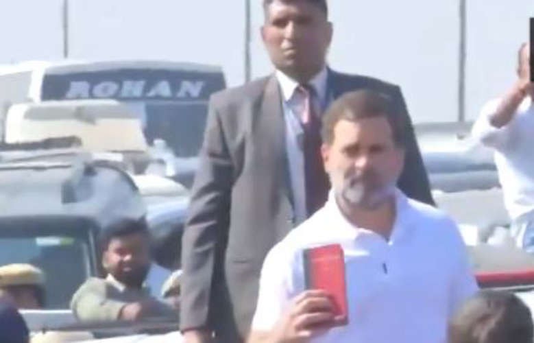 Rahul Gandhi Returns to Delhi After Being Stopped by UP Police Vows to Continue Constitutional Fight