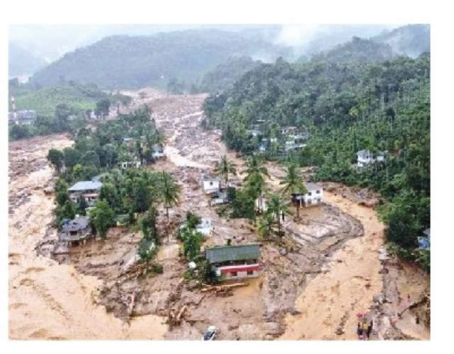Mundakai Churalmala Distribution of food kits to disaster victims has also stopped
