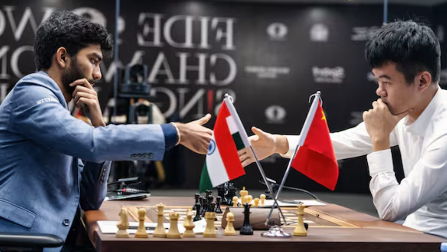 World Chess Championship Gukesh won the 11th round