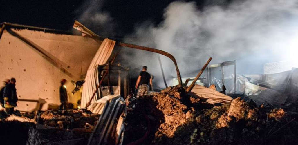 Israel Airstrike Targets Military and Research Centers in Damascus Amid Syrias Civil War