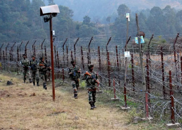 Land mine explosion Soldier martyred in Kashmir