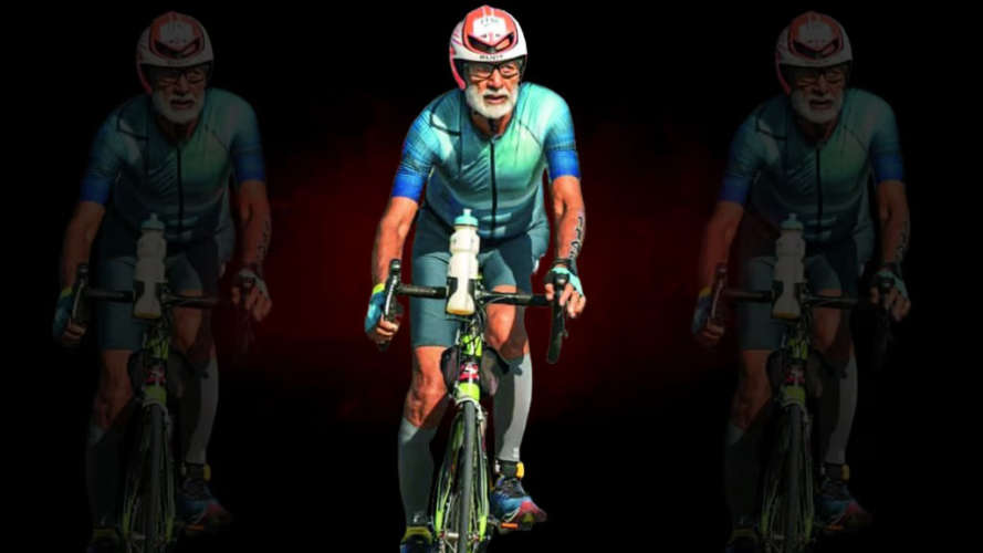 69-year Indian man finishes Half Ironman race in Bahrain