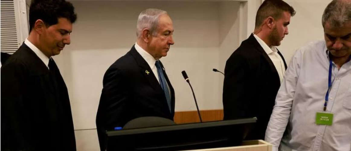 Israels Prime Minister Benjamin Netanyahu Appears in Court for Corruption Trial
