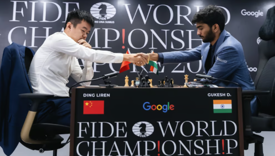 World Chess Championship tie in round of 13 Gukesh and Ding Liren for the final battle
