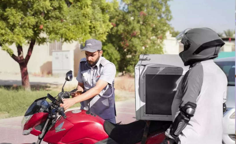 Dubai Strengthens Delivery Sector Regulations Seizes 77 Bikes