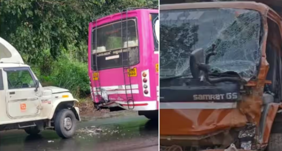 palakkad-national-highway-again-two-accident-no-one-injued