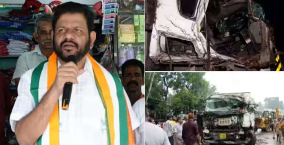 Palakkad Accident MP V K Sreekandan Seeks Urgent Intervention from Nitin Gadkari