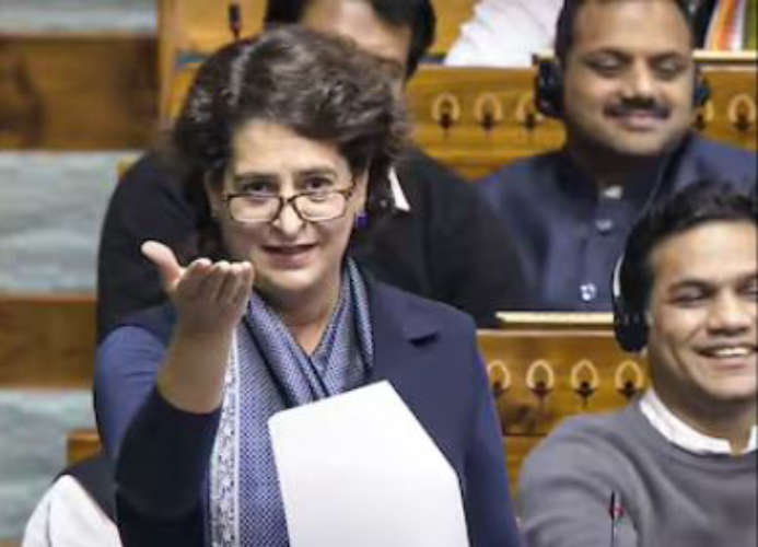 Like sitting in two maths classes a day really boring Priyanka Gandhi ridiculed Modis speech