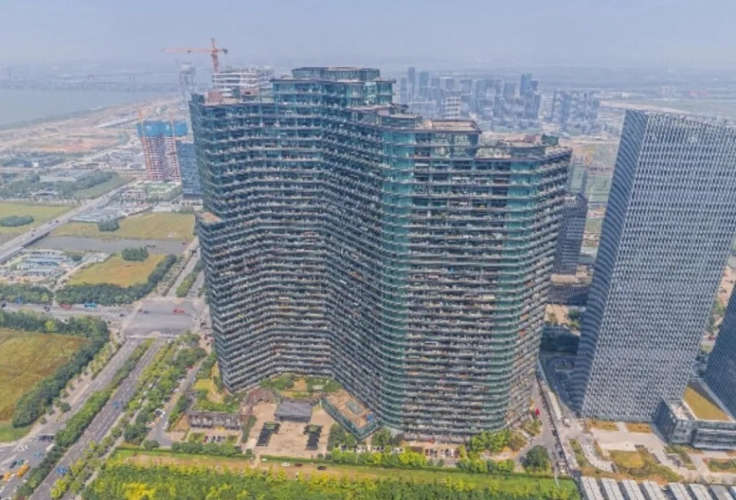 Theres a city inside Chinas giant apartment