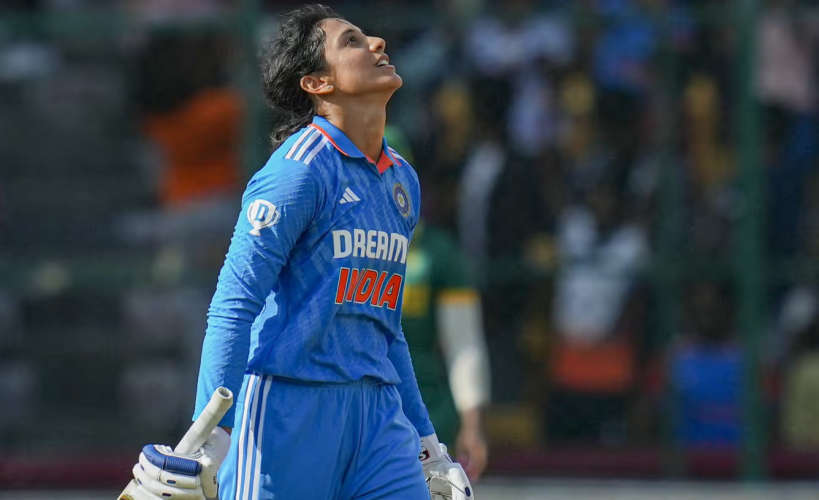 Smriti Mandhana holds her head high despite losing breaking a record