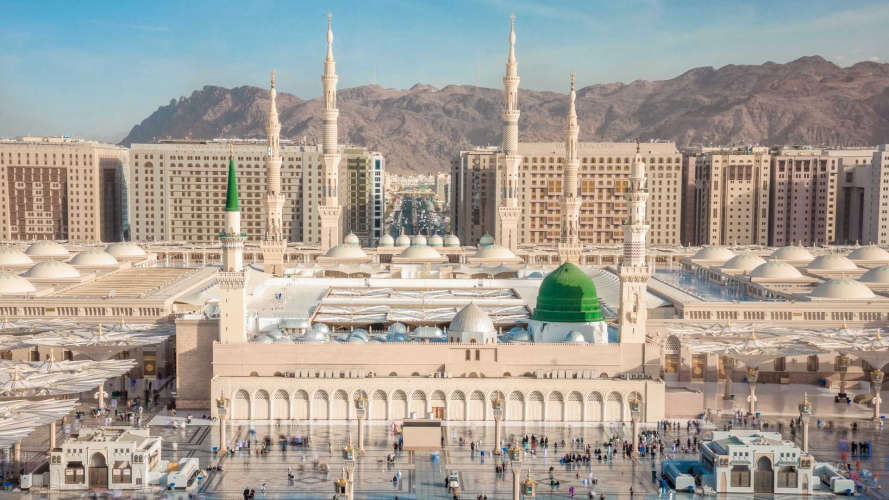 67 million worshippers prayed at the Prophets Mosque in one week
