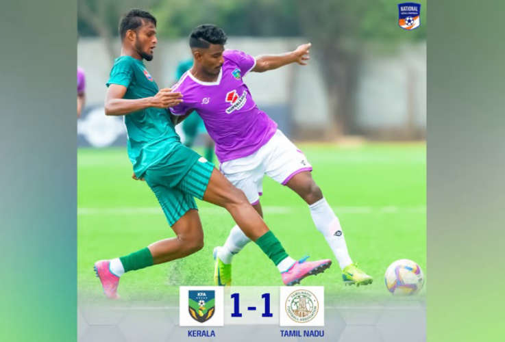Santosh Trophy Kerala Holds Tamil Nadu to a Draw
