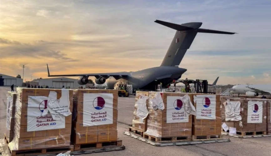 Qatars humanitarian aid reaches Syria again