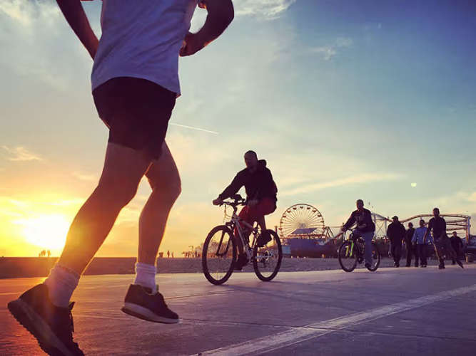 Walking running cycling Which is better