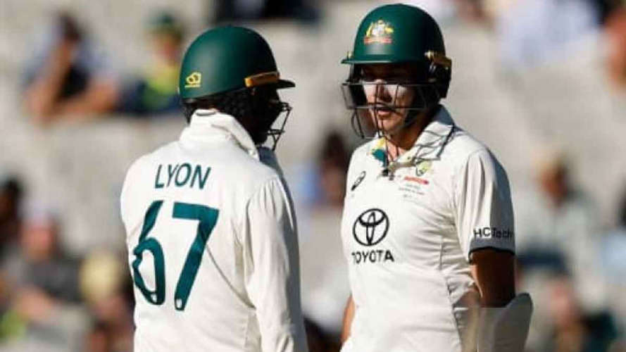 Nathan Lyon and Scott Boland Great Partnership in 10th Wicket Against India