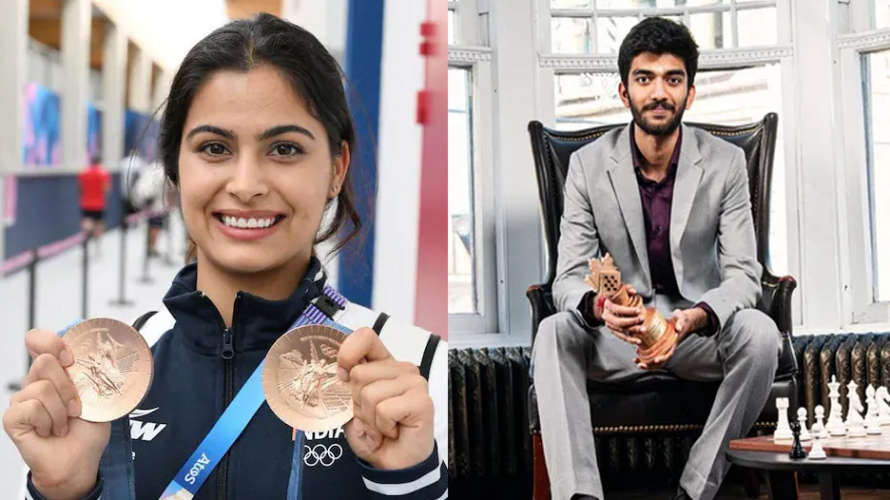 Four athletes including Manu Bhaker D Gukesh awarded Major Dhyan Chand Khel Ratna