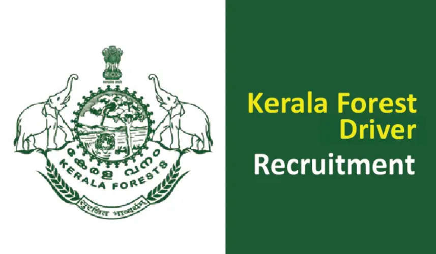 Notification of forest driver in forest department kpsc