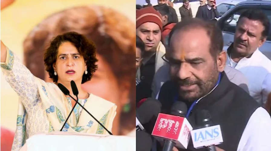 BJP Leader Ramesh Bidhuris Sexist Remark On Priyanka Gandhi Sparks Row