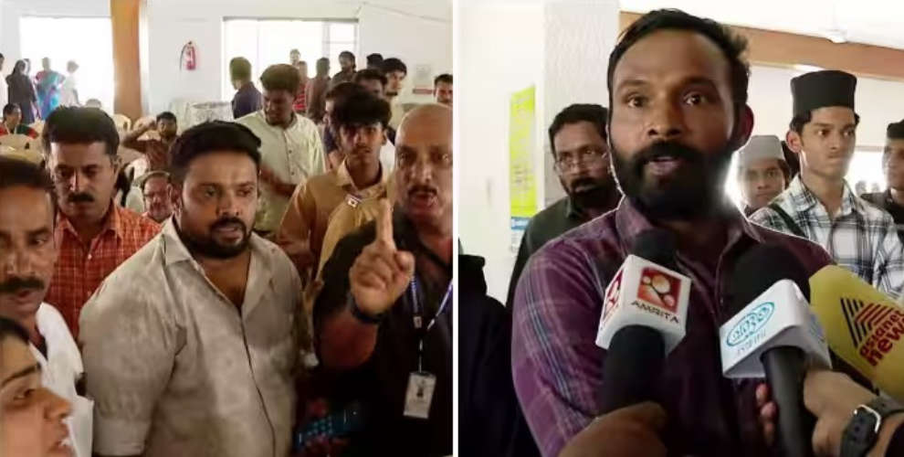 Protest Against Mappila Pattu Judging Criteria at Kalotsavam Venue