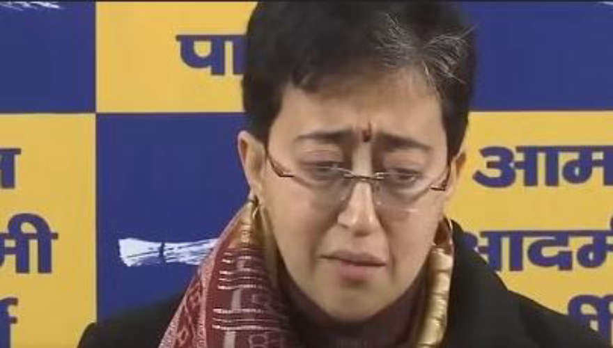 My father was a teacher all his life Atishi gets emotional while replying to Ramesh Bidhuri