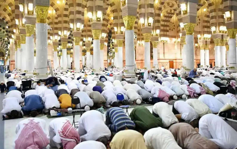 half crore worshippers prayed at Prophets Mosque in a week
