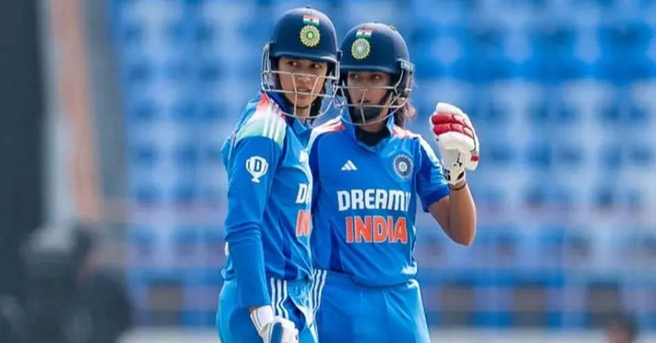 smrithi mandhana and prathika rawal record partnership for india 