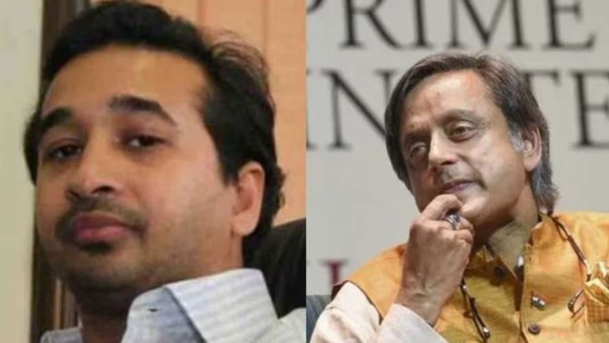 Shashi Tharoor Criticizes Maharashtra Ministers Remark on EVMs Defends Indias Secular Ideals