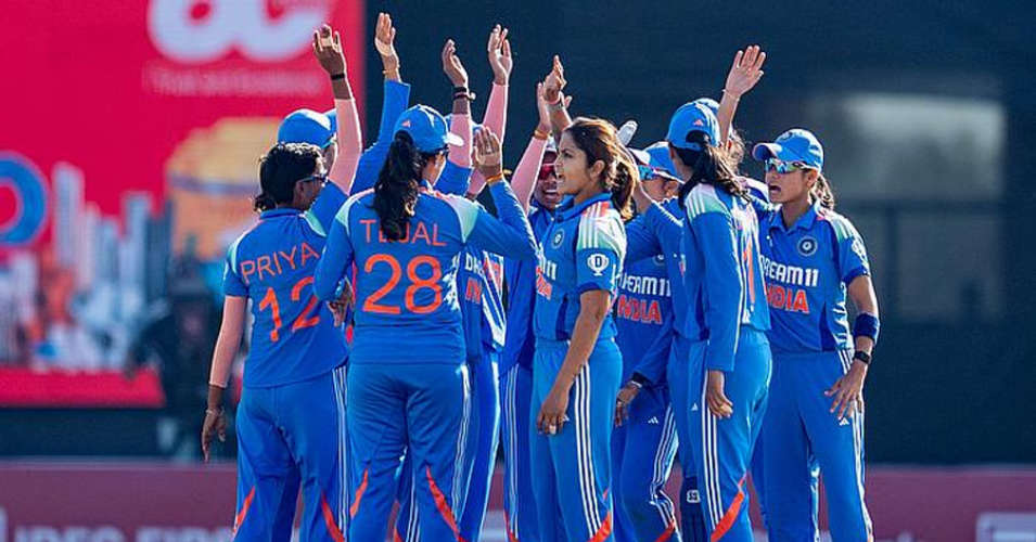 India womens cricket team scored record total against Ireland in womens odi
