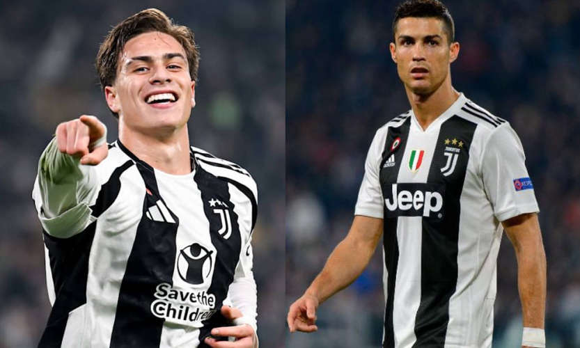 kenan yldz reaches cristaino ronaldo recxord in Juventus